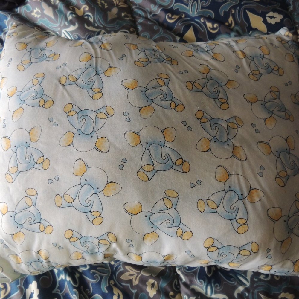 Elephant Baby Pillow